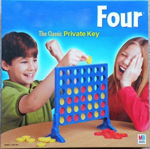 Four
The classic private key